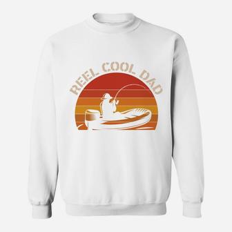 Vintage Gift Reel Cool Dad Fishing Lovers, Fathers Day Gifts Sweatshirt - Seseable