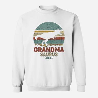 Vintage Grandmasaurus Rex Dinosaur Costume Sweat Shirt - Seseable