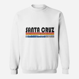 Vintage Retro 70s 1980s Santa Cruz Ca Sweat Shirt - Seseable