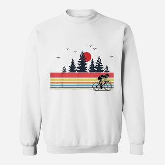 Vintage Retro Bicycle Cycling Mountain Bike Sweat Shirt - Seseable