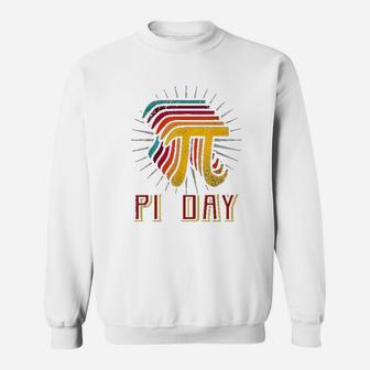Vintage Retro Pi Day 314 Math Geek Science Lovers Gift Sweat Shirt - Seseable