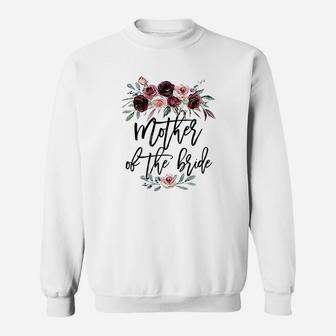 Wedding Gift For Bride Mom Mother Of The Bride Sweat Shirt - Seseable