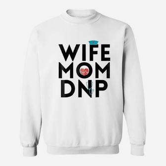 Wife Mom Dnp Sweat Shirt - Seseable