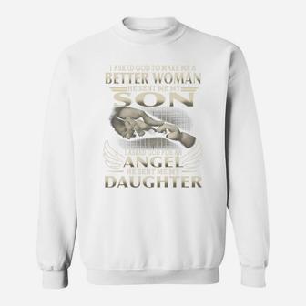 Womens Better Mom Mothers Day Gift For Mama Sweat Shirt - Seseable