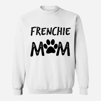 Womens Frenchie Mom Womens French Bulldog Animal Lover Sweat Shirt - Seseable