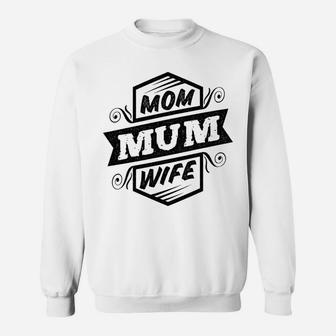 Womens Mum Wife Grandma Gift Sweat Shirt - Seseable