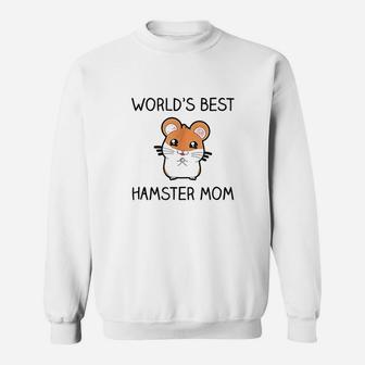 World's Best Hamster Mom Sweat Shirt - Seseable