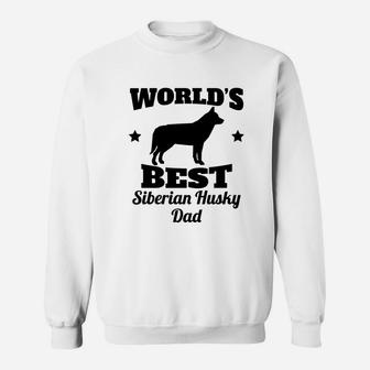 World's Best Siberian Husky Dad - Contrast Coffee Mug201756250442 Sweatshirt - Seseable