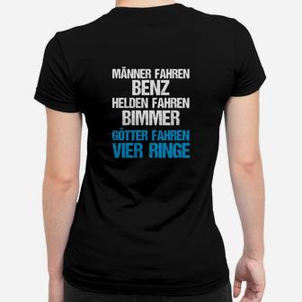 Götter Fahren Vier Ringe Frauen T-Shirt - Seseable