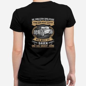 Hot Rod Herren Frauen Tshirt: Coolste Spielzeuge Selbstgebaut Motiv - Seseable