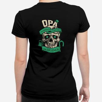 Opa De Man De Mythe De Legende Frauen T-Shirt - Seseable