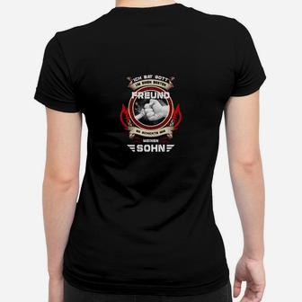 Personalisiertes Herren-Frauen Tshirt - Hundemotiv Freund & Hund – meinen Sohn - Seseable