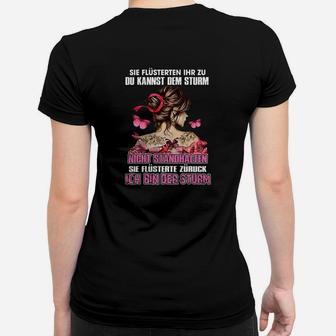 Sieflüsterte Zurück Ich Bin Der Sturm Frauen T-Shirt - Seseable