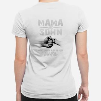 Murmutter Sohn Mama Und Sohn Frauen T-Shirt - Seseable