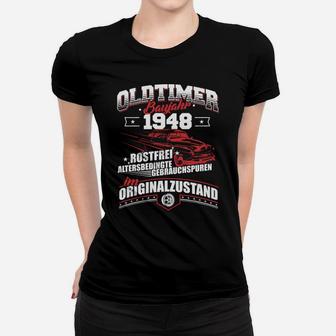 1948 Geburtsjahr Geburtstag Oldtimer Baujahr Frauen T-Shirt - Seseable