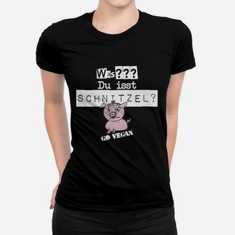 Veganer Und Tierschutz- Frauen T-Shirt