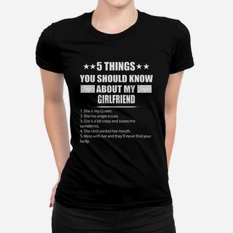 5 Things You Should Know About My Girlfriend Ladies Tee - Seseable