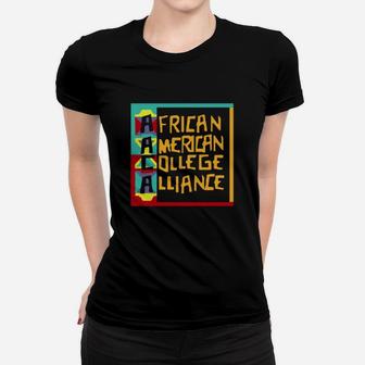 Aaca Luke Cage African American College Alliance Ladies Tee - Seseable