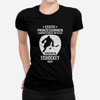Achtung Eishockey Prinzessinnen Frauen T-Shirt - Seseable
