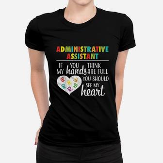 Administrative Assistant Appreciation Gift Ladies Tee - Seseable