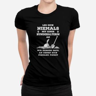 Angebot Begrenzt  Hundehalterin Frauen T-Shirt - Seseable