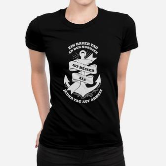Ausgabe Ein Rauer-Tag An Der Nordsee  Frauen T-Shirt - Seseable