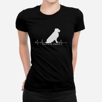Australian Shepherd Herzschlag Frauen T-Shirt - Seseable
