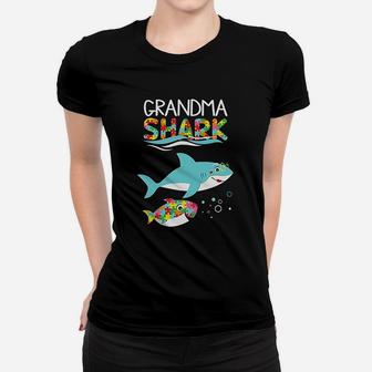Autsm Shimatching For Family Shark Outfit Puzzle Ladies Tee - Seseable