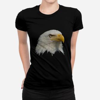 Bald Eagle Shirt American Bald Eagle Face T-shirt Women T-shirt - Seseable
