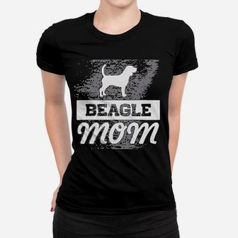 Beagle Mom Dog Lover Ladies Tee - Seseable