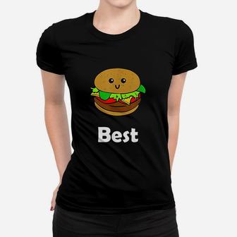 Best Friends Ever Hamburger French Fries Soda Ladies Tee - Seseable