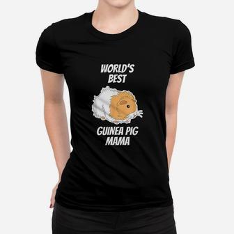 Best Guinea Pig Mom Mama Ladies Tee - Seseable