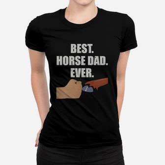 Best Horse Dad Shirt- Faithful Hoof Fist Bump Tee Women T-shirt - Seseable