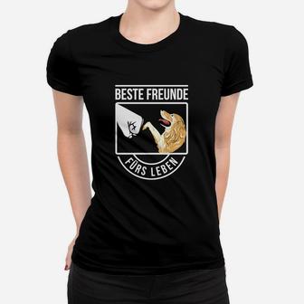 Beste Freunde Fürs Leben Golden Retriever Frauen T-Shirt - Seseable