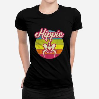 Broken Hip Surgery Gift Hippie Get Well Soon Hip Replacement Women T-shirt - Seseable