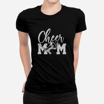 Cheer Mom Cheerleader Mother Ladies Tee - Seseable