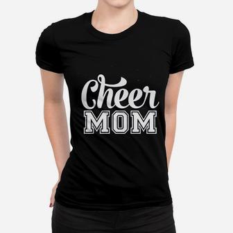Cheer Mom Cheerleading Cheerleader Ladies Tee - Seseable