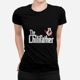 Chili Father Funny Bbq Football Chili Cook Ladies Tee - Seseable