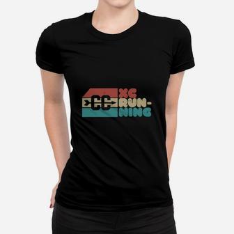 Cross Country Running Shirts - Retro Style Xc Running Shirt Ladies Tee - Seseable