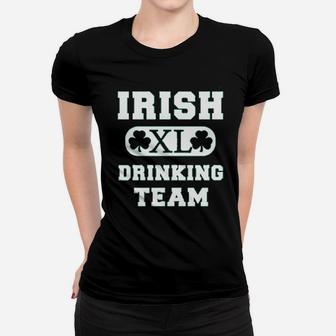 Custom Saint Patricks Day Add Your Name And Number Ladies Tee - Seseable