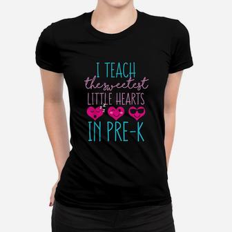 Cute Funny Saying Gift For Sweet Valentines Day Prek Teacher Ladies Tee - Seseable