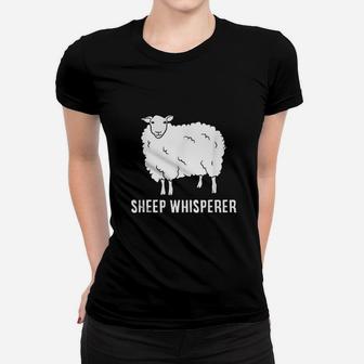 Cute Sheep Whisperer Farmer Sheep Farmer Love Ladies Tee - Seseable