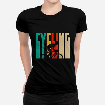 Cycling Vintage Ladies Tee - Seseable
