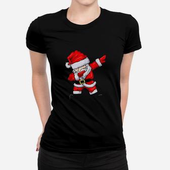 Dabbing Santa Shirt Christmas Boys Kids Men Xmas Gifts Ladies Tee - Seseable