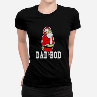 Dad Bod Tshirt Funny Christmas Santa Suit Belly Gift Tee Xl Ladies Tee - Seseable