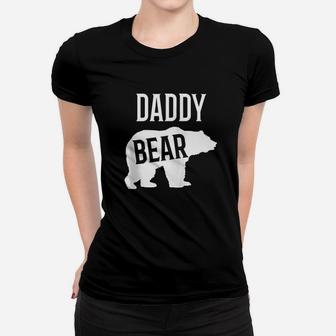 Daddy Bear And Gifts For Dad Zip Ladies Tee - Seseable