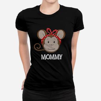 Daddy Mommy Monkey Personalized Family Monkey Ladies Tee - Seseable
