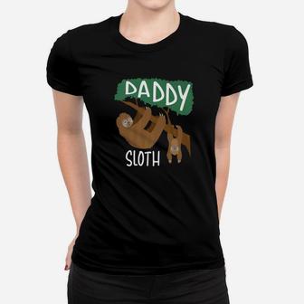 Daddy Sloth Shirt Men Zoo Animal Lovers Hilarious Gift Ladies Tee - Seseable