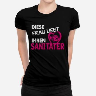 Daies Frau Liebt Ihren Sanitäter Frauen T-Shirt - Seseable