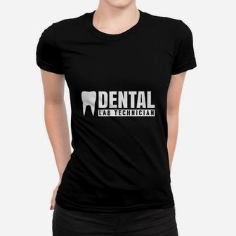 Dental Lab Technician Dentist Dental Technician Floss Ladies Tee - Seseable